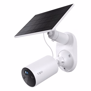 Biztonsági kamera TP-LINK Tapo C410 KIT 1296p kültéri IP65 akkumulátoros napelemes éjjellátó mikrofon fehér