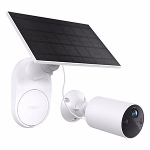 Biztonsági kamera TP-LINK Tapo C410 KIT 1296p kültéri IP65 akkumulátoros napelemes éjjellátó mikrofon fehér