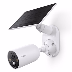 Biztonsági kamera TP-LINK Tapo C425 KIT 1440p kültéri IP66 akkumulátoros napelemes éjjellátó mikrofon fehér