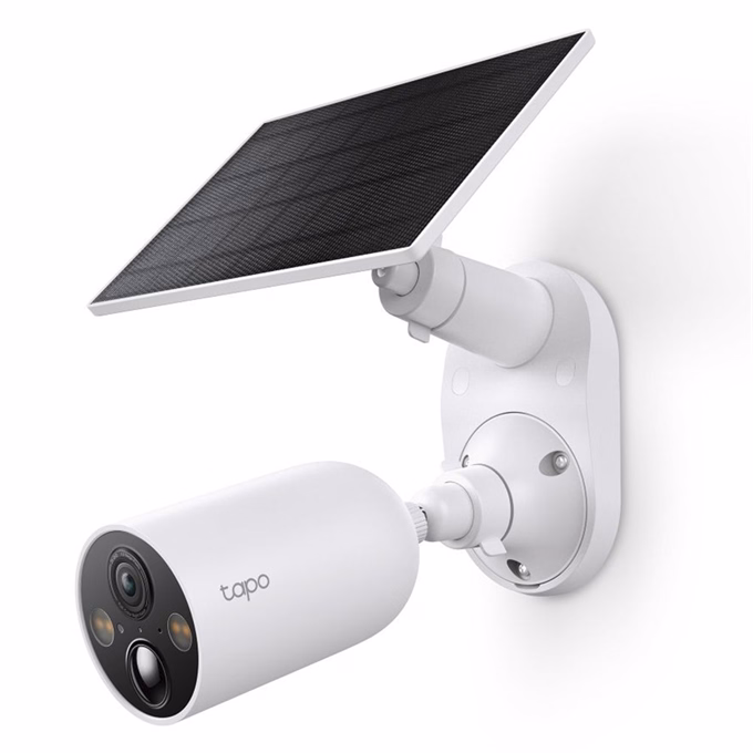 Biztonsági kamera TP-LINK Tapo C425 KIT 1440p kültéri IP66 akkumulátoros napelemes éjjellátó mikrofon fehér