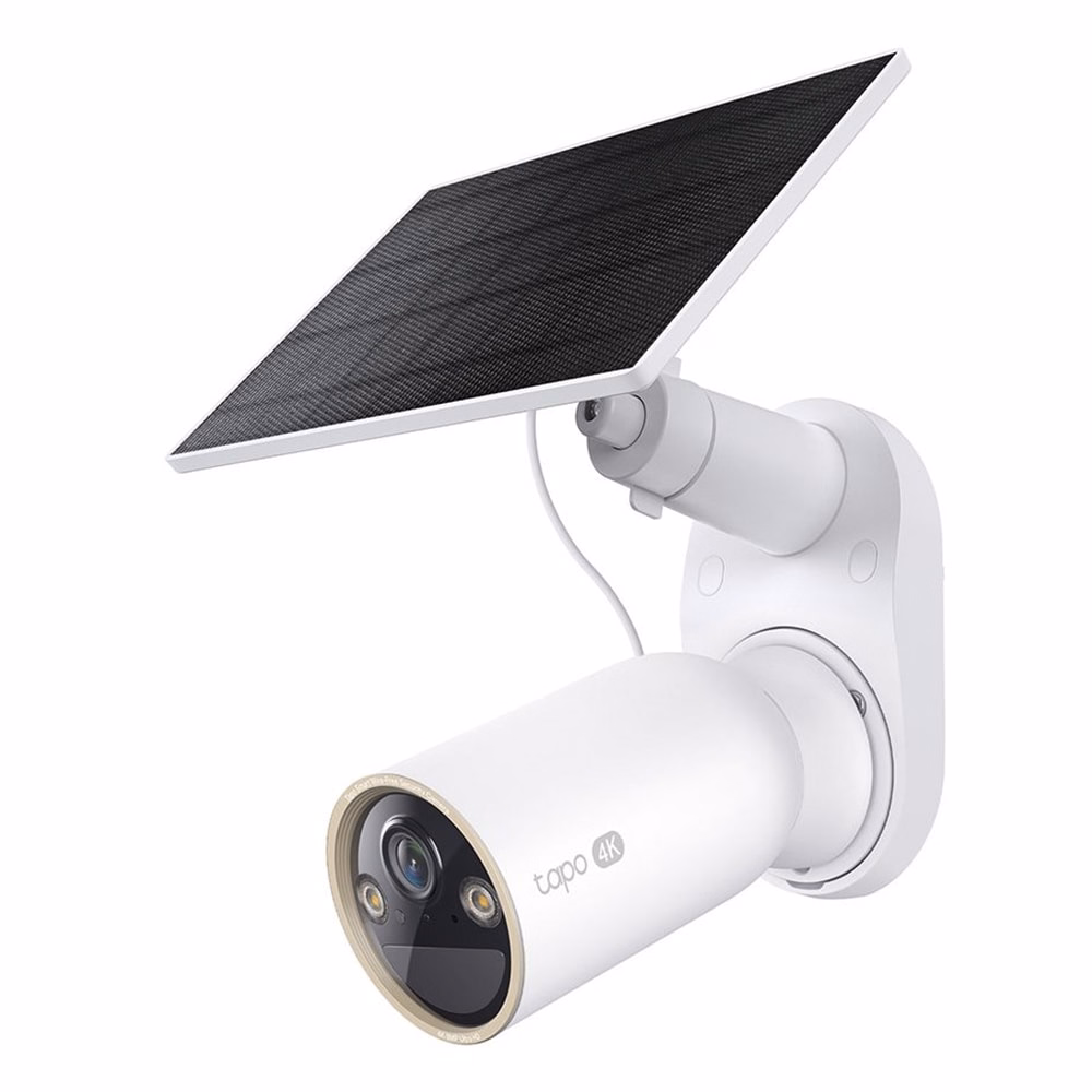 Biztonsági kamera TP-LINK Tapo C460 KIT 2160p kültéri IP66 akkumulátoros napelemes éjjellátó mikrofon fehér
