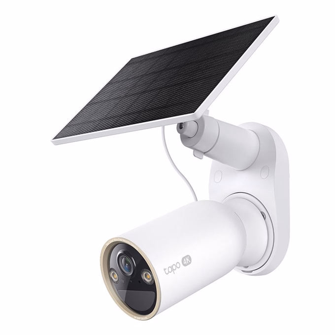 Biztonsági kamera TP-LINK Tapo C460 KIT 2160p kültéri IP66 akkumulátoros napelemes éjjellátó mikrofon fehér