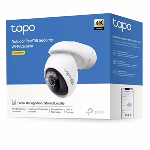 Biztonsági kamera TP-LINK Tapo C560WS 2160p kültéri IP66 éjjellátó mikrofon fehér