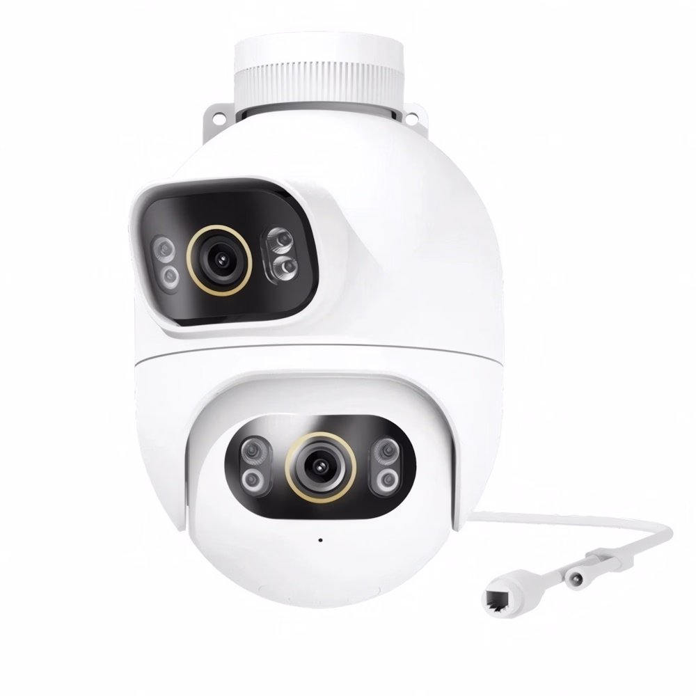 Biztonsági kamera XIAOMI Imilab EC6 Dual Pro 1440p kültéri IP65 éjjellátó mikrofon fehér