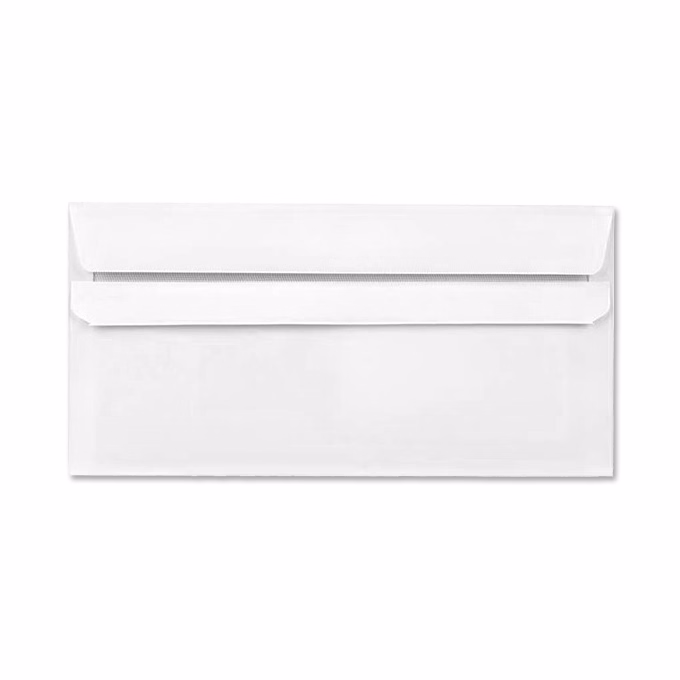 Boríték GPV LA/4 öntapadós bélésnyomott 110x220mm jobb ablakos 35x90mm J28A20 1000 darabos