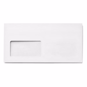 Boríték GPV LA/4 szilikonos bélésnyomott 110x220mm bal ablakos 35x90mm B20A20 1000 darabos