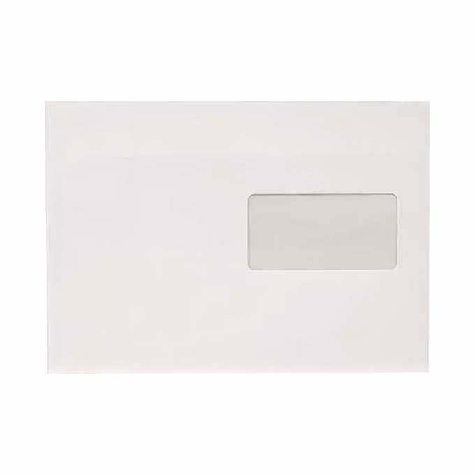 Boríték GPV LC/5 szilikonos bélésnyomott 162x229mm jobb ablakos 45x90 J28A60 500 darabos