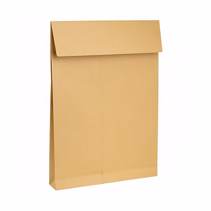 Boríték GPV TC/4 redős-talpas szilikonos 4cm kraft 229x324mm