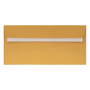 Boríték színes KASKAD LA/4 szilikonos 110x220mm 120 g arany 25 darabos Boríték színes KASKAD LA/4 szilikonos 110x220mm 120 g arany 25 darabos