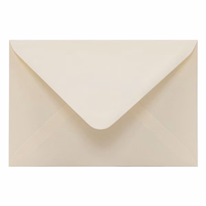 Boríték színes KASKAD LC/6 enyvezett 114x162mm 12 vanilia 50 darabos