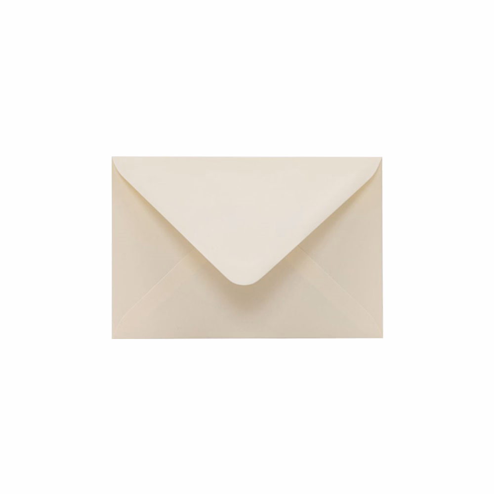 Boríték színes KASKAD LC/6 enyvezett 114x162mm 53 világos sárga 50 darabos