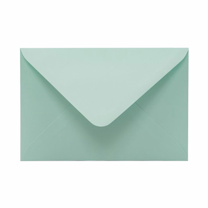 Boríték színes KASKAD LC/6 enyvezett 114x162mm 65 zöld 50 darabos