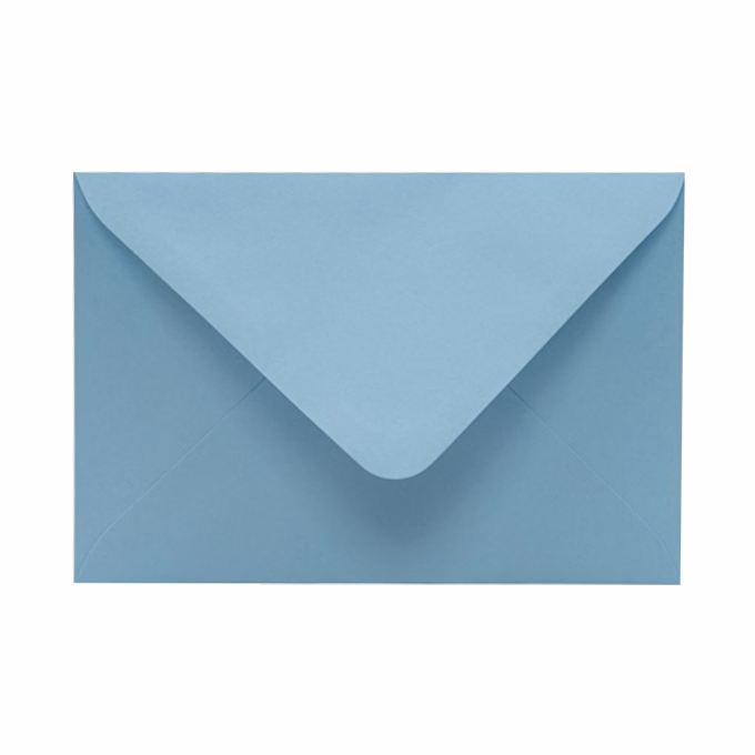 Boríték színes KASKAD LC/6 enyvezett 114x162mm 75 kék 50 darabos