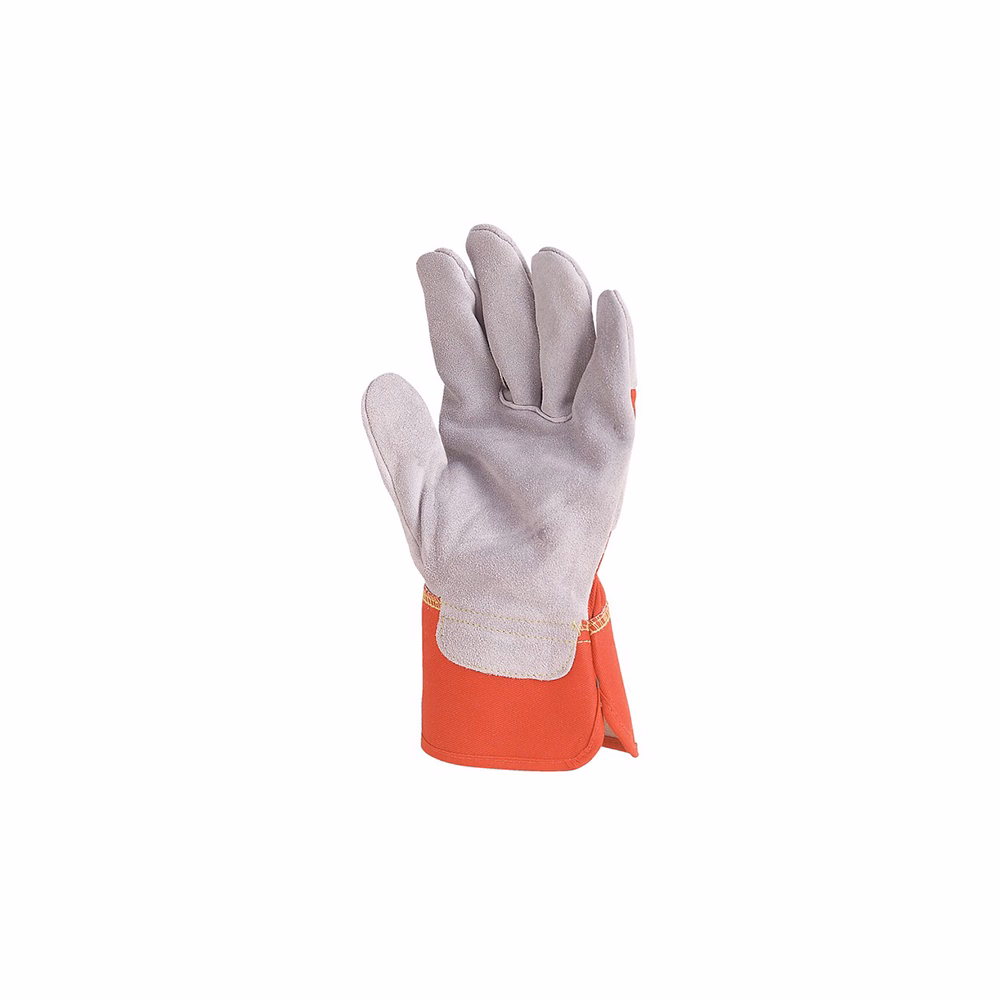 Bőrkesztyű COVERGUARD vászon piros 11-es 2 darab/pár