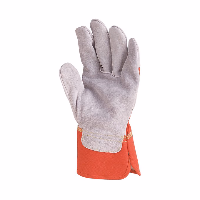 Bőrkesztyű COVERGUARD vászon piros 8-as 2 darab/pár