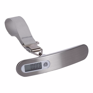 Bőröndmérleg PROMO ezüst