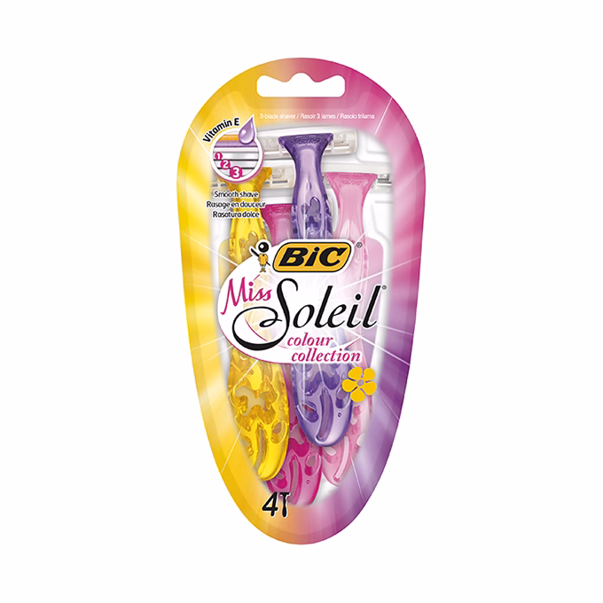 Borotva BIC Miss Soleil női 3 pengés 4 darab/bliszter