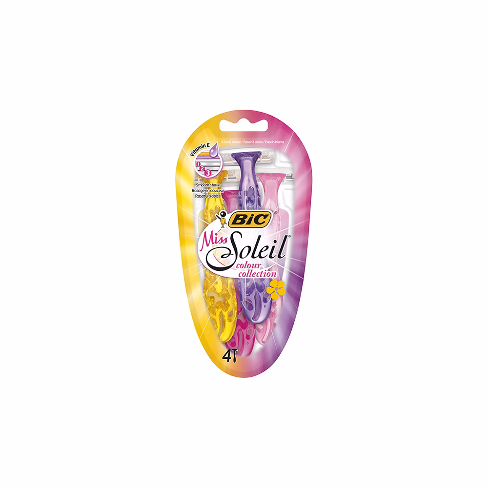 Borotva BIC Miss Soleil női 3 pengés 4 darab/bliszter