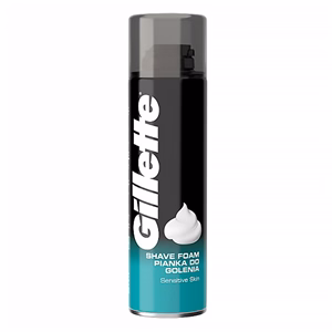 Borotvahab GILLETTE Sensitive 200 ml Borotvahab GILLETTE Sensitive 200 ml