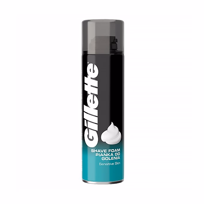 Borotvahab GILLETTE Sensitive 200 ml Borotvahab GILLETTE Sensitive 200 ml