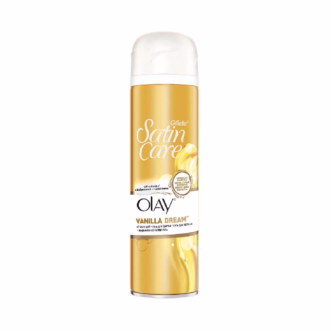 Borotvazselé GILLETTE Satin Care Vanilla Dream 200ml