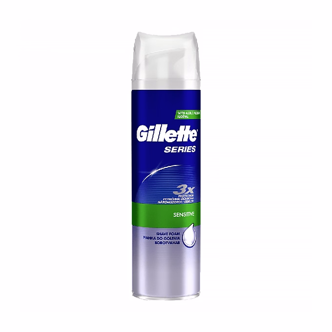 Borotvazselé GILLETTE Sensitive 200 ml