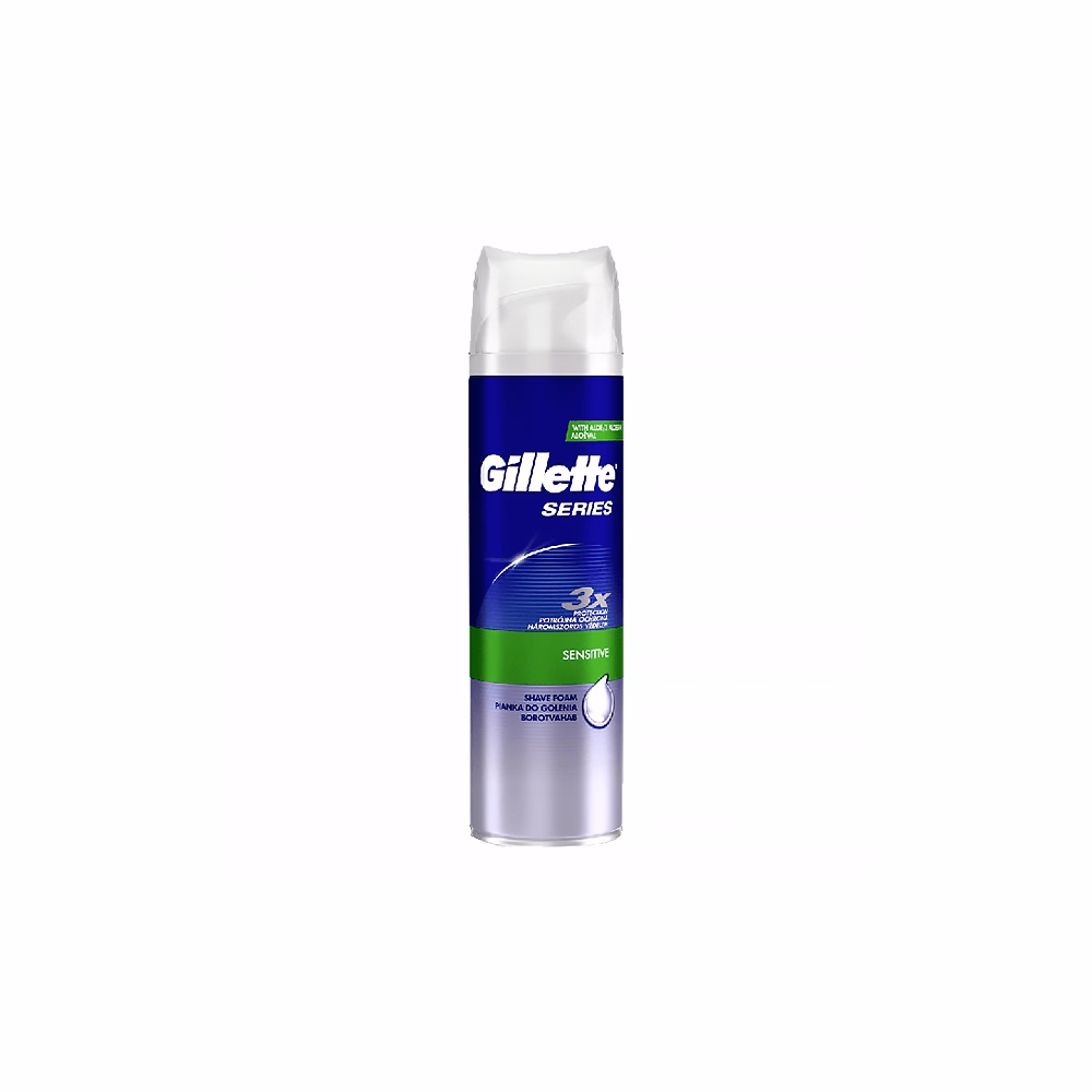 Borotvazselé GILLETTE Sensitive 200 ml
