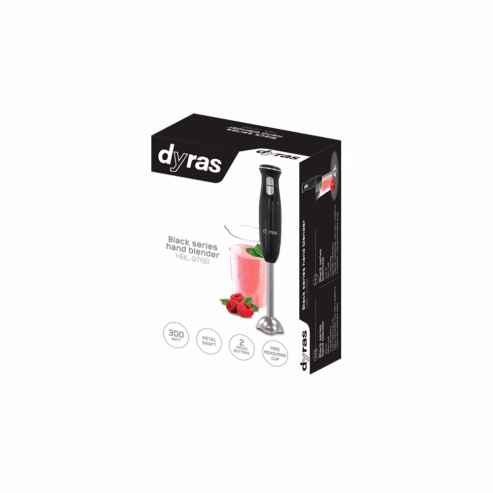 Botmixer DYRAS HBL-976B mérőedénnyel fekete