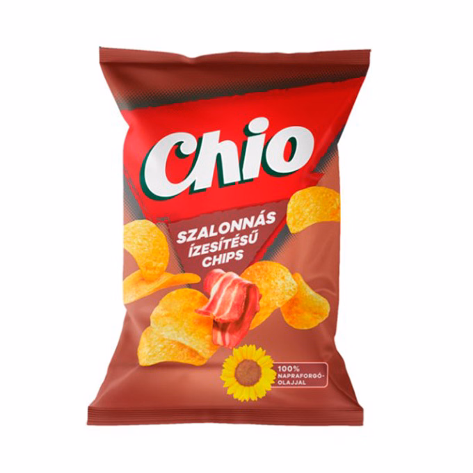 Burgonyachips CHIO Bacon szalonnás 60 g