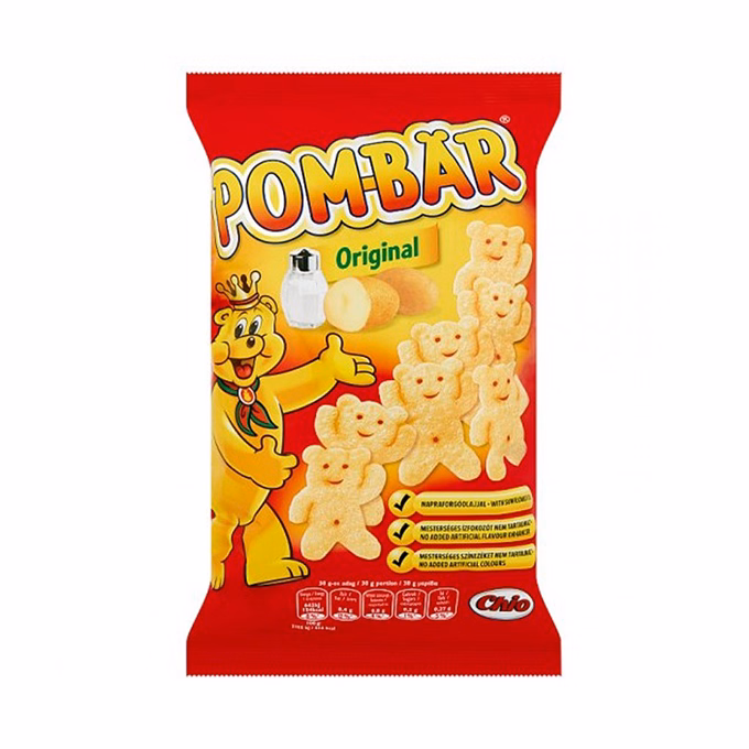 Burgonyachips CHIO POM BÄR Original 50 g