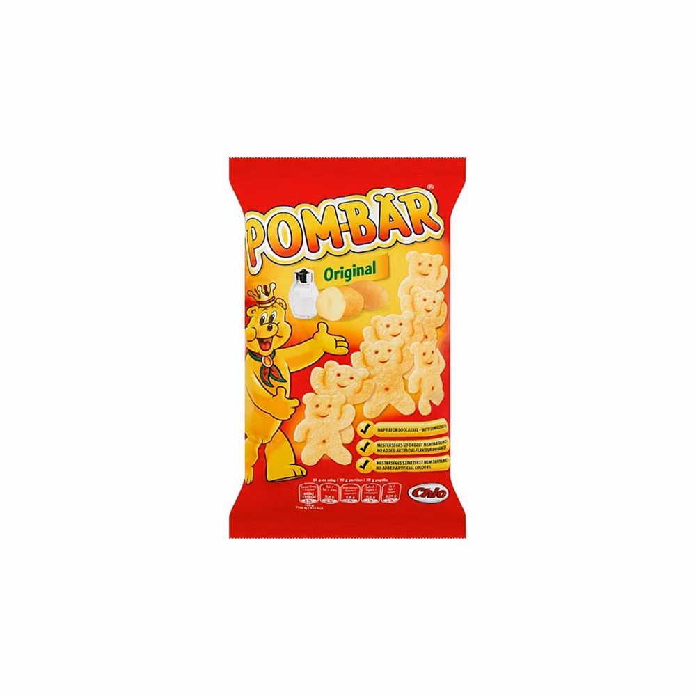 Burgonyachips CHIO POM BÄR Original 50 g