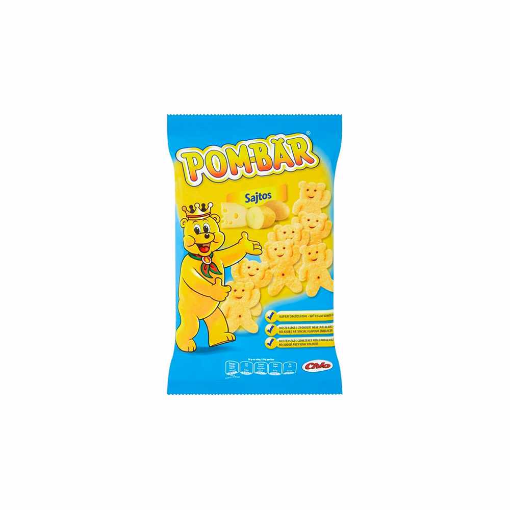 Burgonyachips CHIO POM BÄR sajtos 50 g