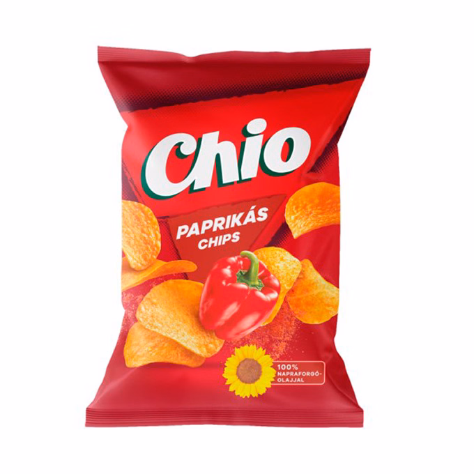 Burgonyachips CHIO paprikás 60 g