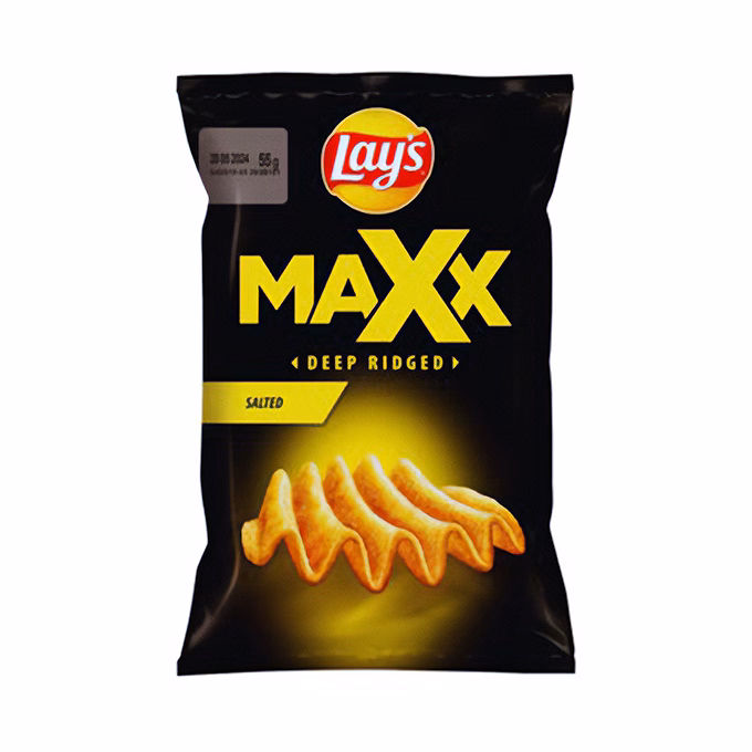 Burgonyachips LAY`S Max sós 55 g Burgonyachips LAY`S Max sós 55 g