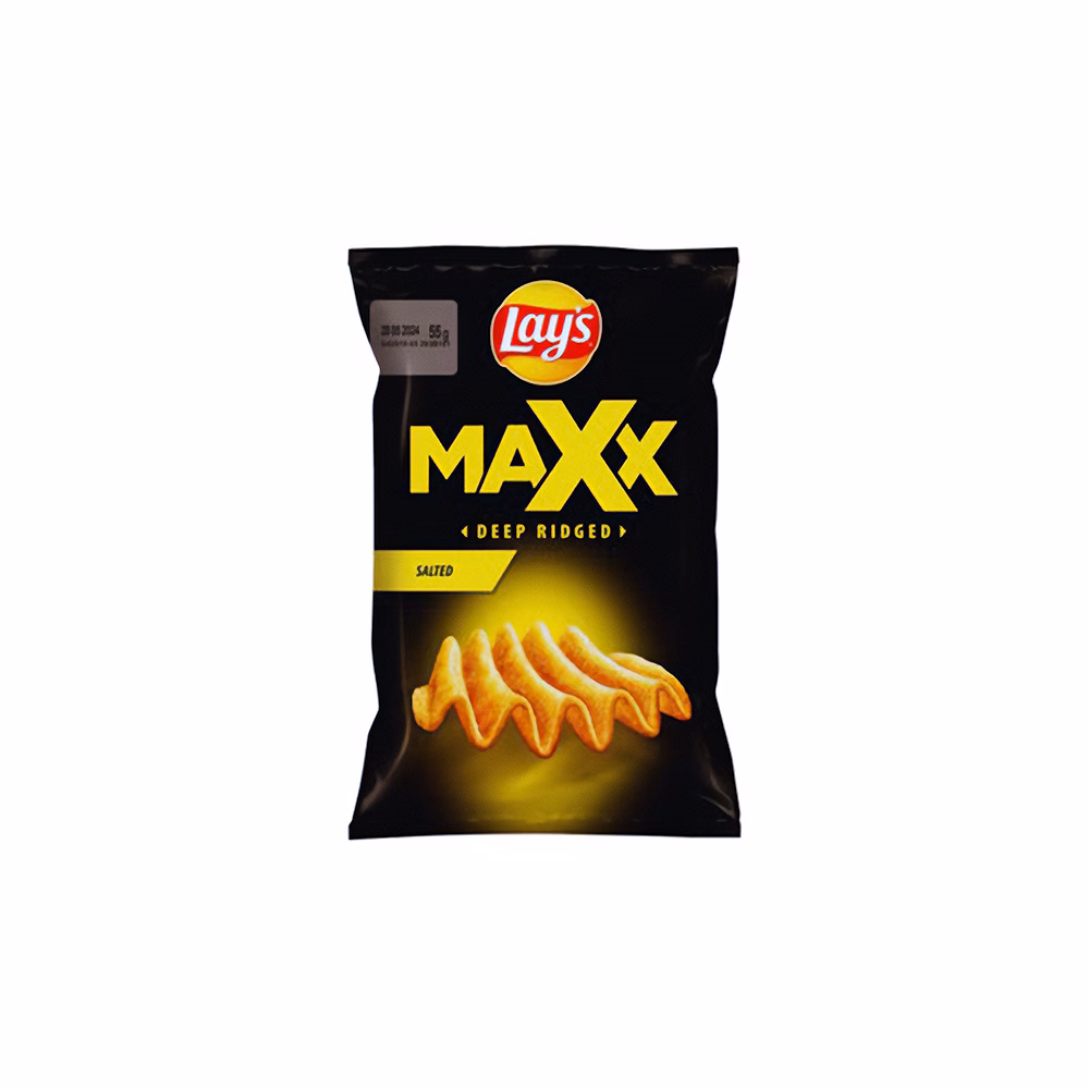 Burgonyachips LAY`S Max sós 55 g Burgonyachips LAY`S Max sós 55 g