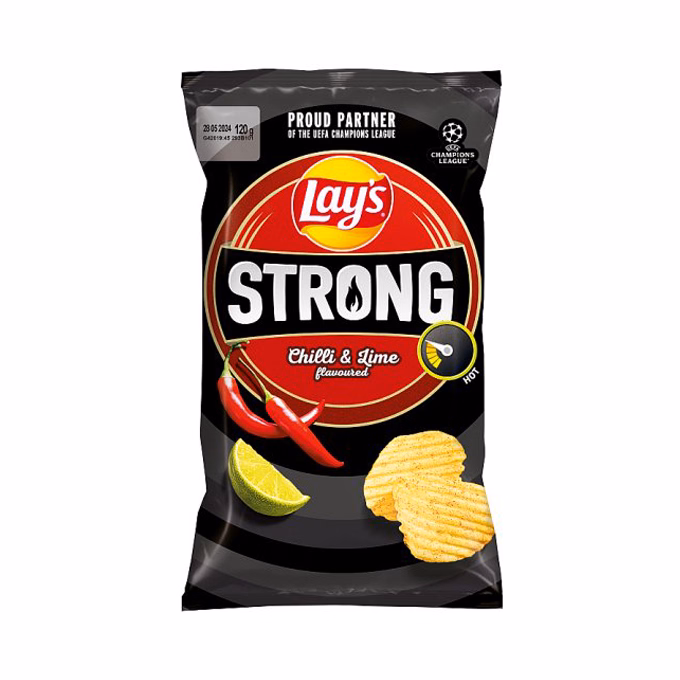 Burgonyachips LAY`S Strong chillis-limeos 120 g