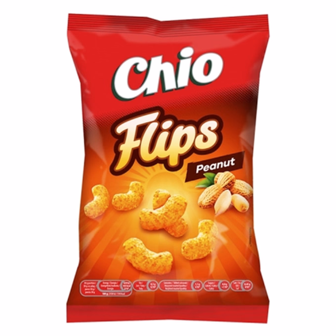 Burgonyasnack CHIO Flips Földimogyorós 80 g