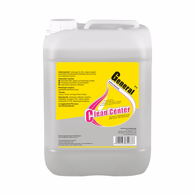 Bútortisztító utántöltő CLEAN CENTER Generál t1 5L