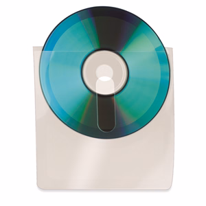 CD/DVD tartó zseb DJOIS 127 x 127 mm öntapadó 10 darabos