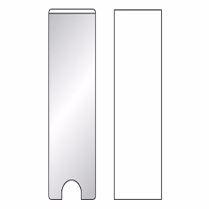 Címketartó tok DJOIS öntapadós gerincjelölő betétlappal 25x102 mm 12 darabos