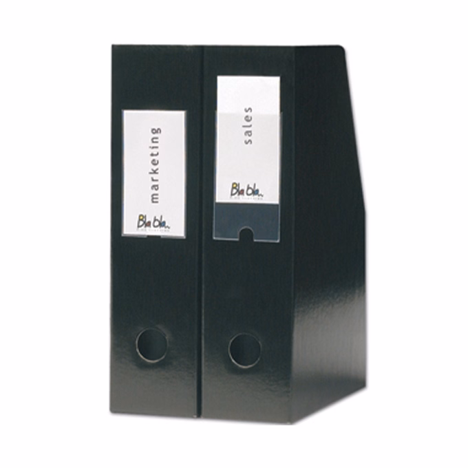 Címketartó tok DJOIS öntapadós gerincjelölő betétlappal 55x102 mm 6 darabos