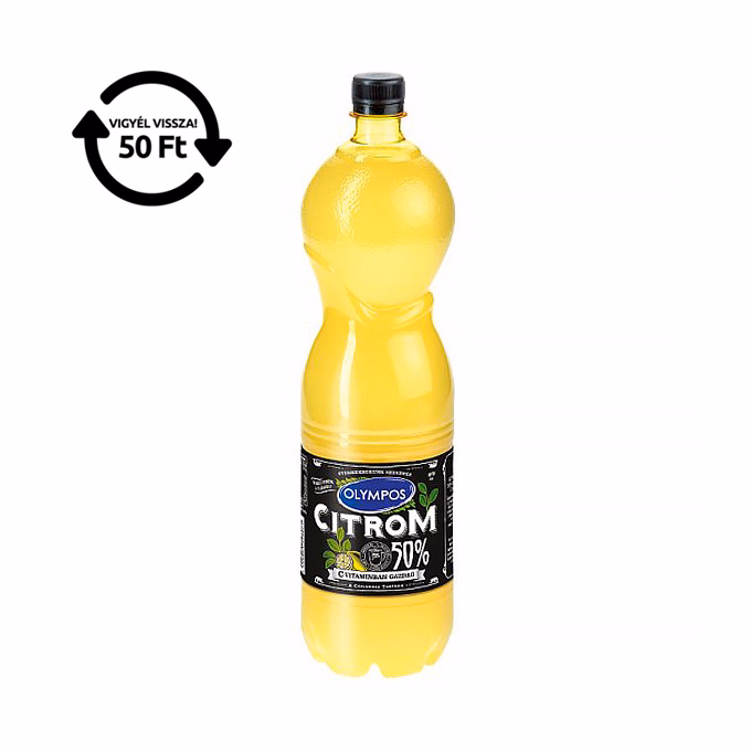 Citromlé OLYMPOS 1,5 L 50%-os DRS