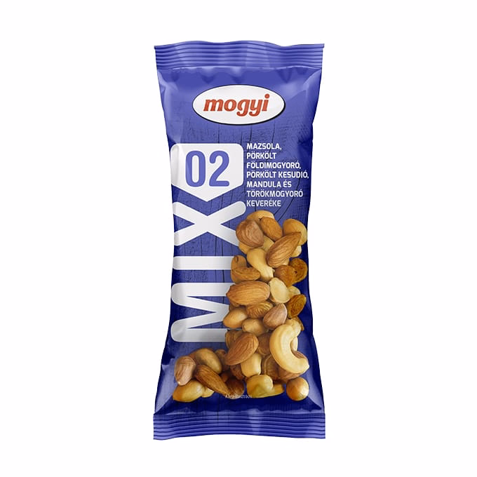 Csemege mix MOGYI mazsola, mogyoró, kesudió, mandula 70 g