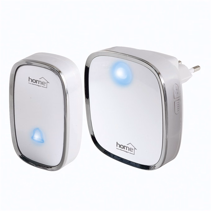 Csengő vezeték nélküli HOME DB2060AC 230V tápellátás fehér