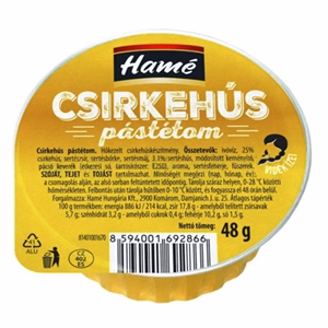 Csirkehús pástétom HAMÉ 48 g