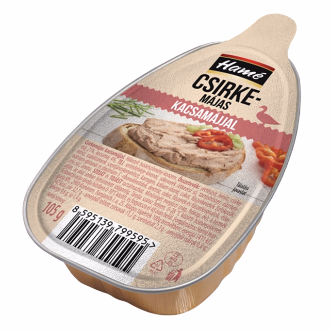 Csirkemájas pástétom HAMÉ kacsamájjal 105 g
