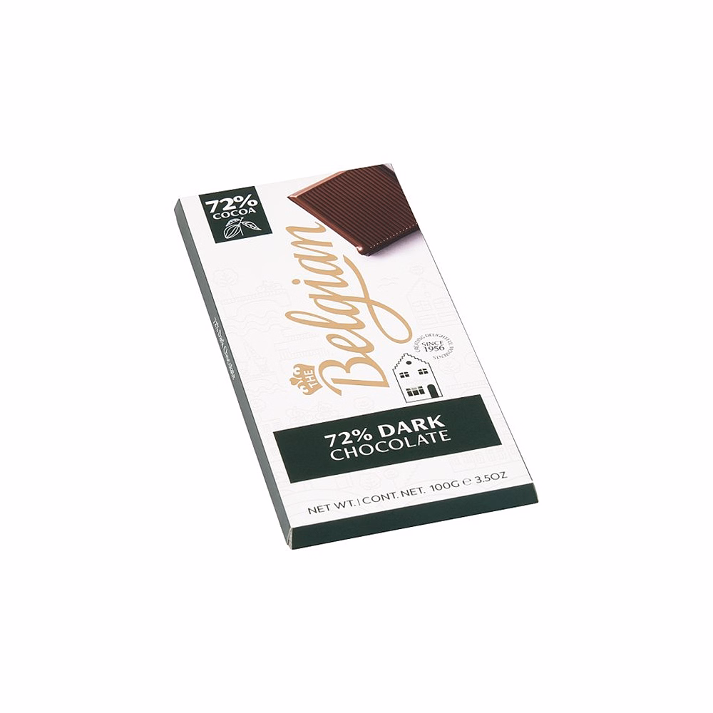 Csokoládé BELGIAN 72% étcsokoládé 100 g