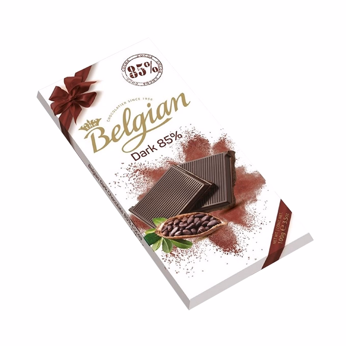Csokoládé BELGIAN 85% étcsokoládé 100 g
