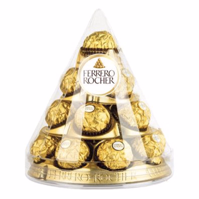 Csokoládé FERRERO Rocher gúla 212,5 g