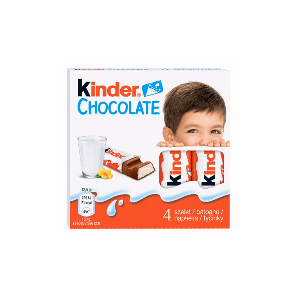 Csokoládé KINDER 50 g